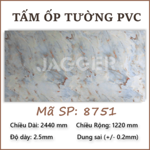 Tấm nhựa ốp tường PVC 8751