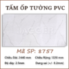 Tấm nhựa ốp tường PVC 8757