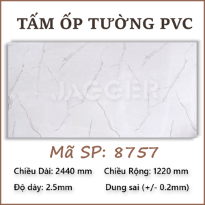 Tấm nhựa ốp tường PVC 8757