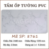 Tấm nhựa ốp tường PVC 8761